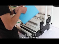 A4 Paper Comb Punching Binding Machine Electric High Speed