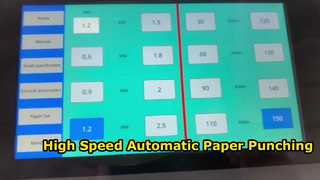 Máquina perfuradora de papel automática CK-420E