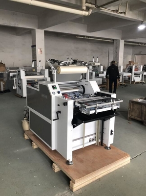ZDFM-540 Full Automatic Roll Laminating Machines 540*700 Mm Max Lamination Width Air Pressure
