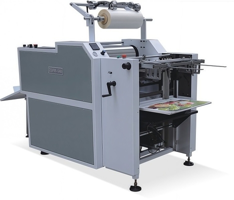 ZDFM-540 Full Automatic Roll Laminating Machines 540*700 Mm Max Lamination Width Air Pressure