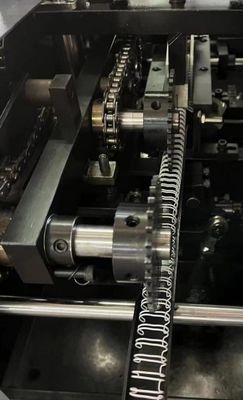 High Speed Pitch 3:1 2:1 Automatic Double Loop Wire Forming Making Spooling Machine Equipment