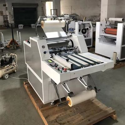 480 MM Semi-automatic Pneumatic Pressure Double Sided Laminating Lamination Machine Double Side Laminator