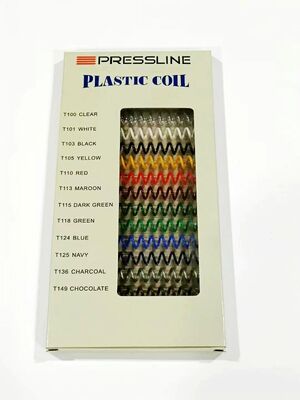 Eco-friendly Plastic Spiral PVC Plastic Coil Binding Raw Materials Recycled PVC Filament 1.6mm 1.8mm 2.0mm