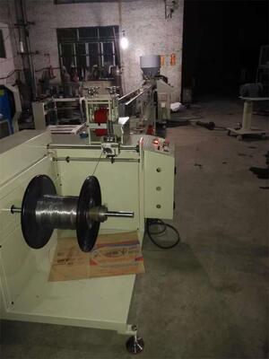 PFE-40 PVC Plastic Filament Extruder Machine Plastic Spiral Coil Filament Extruding Machine Equipment