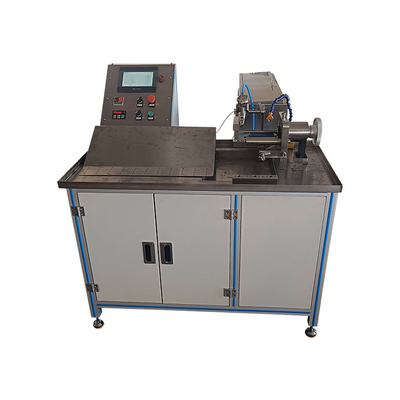 Máquina de fabricação de bobinas de ligação de fio espiral de plástico de PVC de 2 polegadas para alimentação de bobinas de plástico 220v / 50Hz Potência total 1000w