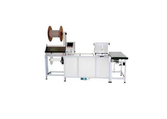 WNB-420 Preço de fábrica Máquina de ligação espiral de notebooks/ Máquina de ligação automática de fio duplo para calendário de revistas com preço baixo Sem necessidade de molde de tamanho