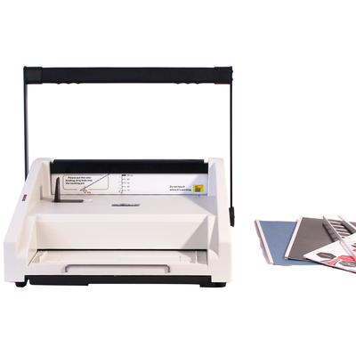 V30 Escritório Escola Escritório 11 Pins 12 Pins Velo Strips Binding Binder Machine Manual Punching Electric Velo Binding Machine para escritório